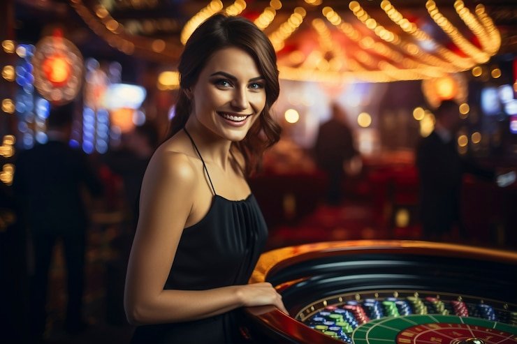 Tampilan streaming video adaptif meja live dealer roboslot